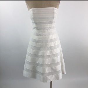 White house/ Black Market strapless dress